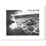 Lithographie, La Piscine, Grégory Mardon