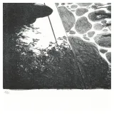 Lithographie, La Piscine, Grégory Mardon