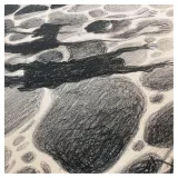 Lithographie, La Piscine, Grégory Mardon