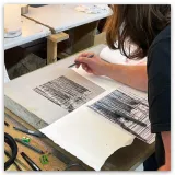 André Palais, lithographie Siberian Shadows, 2022