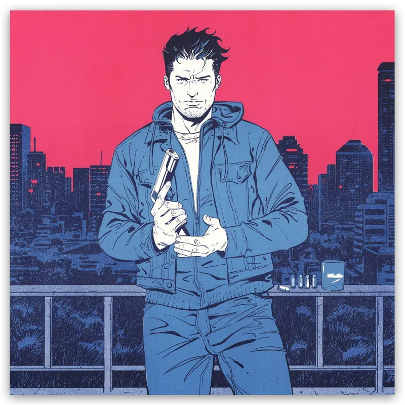 Philippe Xavier, "Tango" Tome 5, 2022, détail