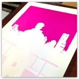 Philippe Xavier, "Tango" Tome 5, 2022, impression de la première couleur