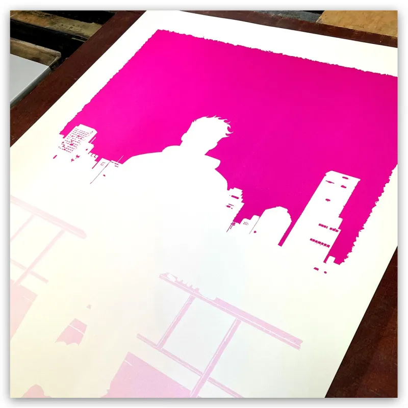 Philippe Xavier, "Tango" Tome 5, 2022, impression de la première couleur