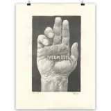 Lithographie "Fatum Est" de Vince*