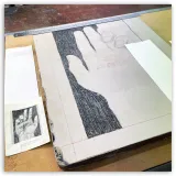 Lithographie "Fatum Est" de Vince*