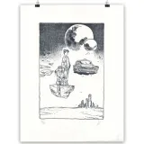 Lithographie "Valérian", par Virginie Augustin