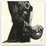 Lithographie "République du Crâne", par Ronan Toulhoat