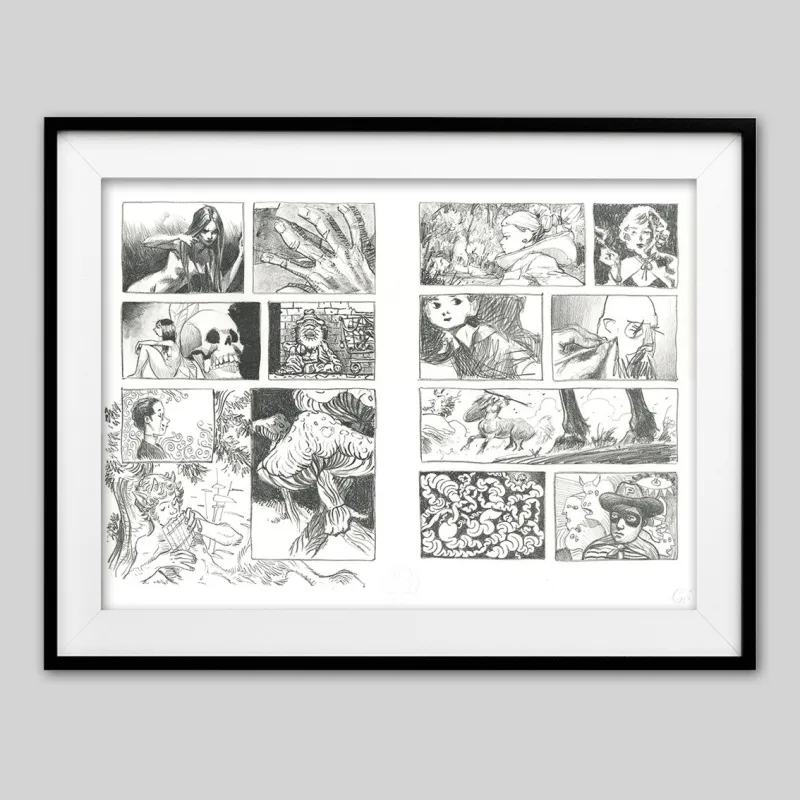 Lithographie "STONES"