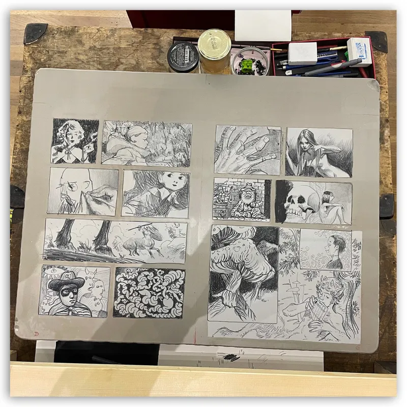 Lithographie "STONES"