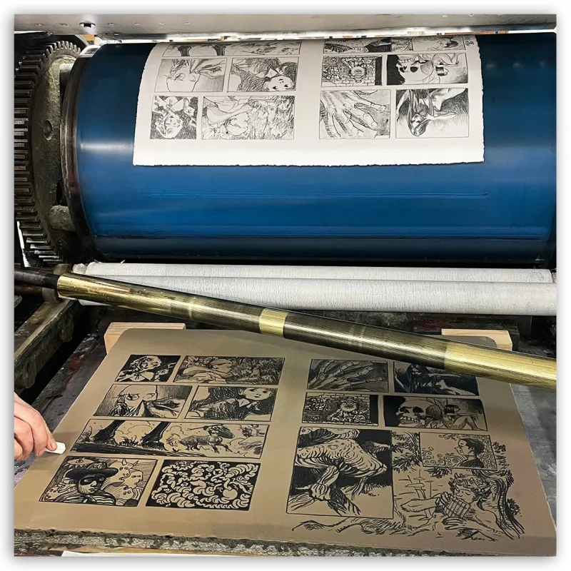 Lithographie "STONES"
