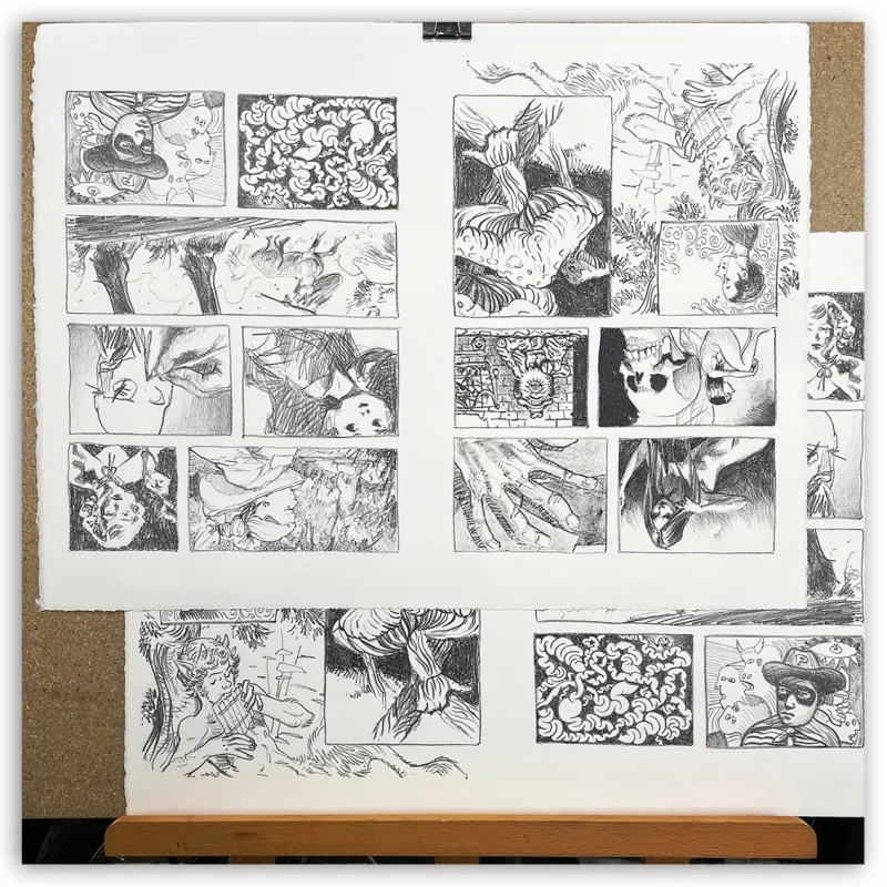 Lithographie "STONES"
