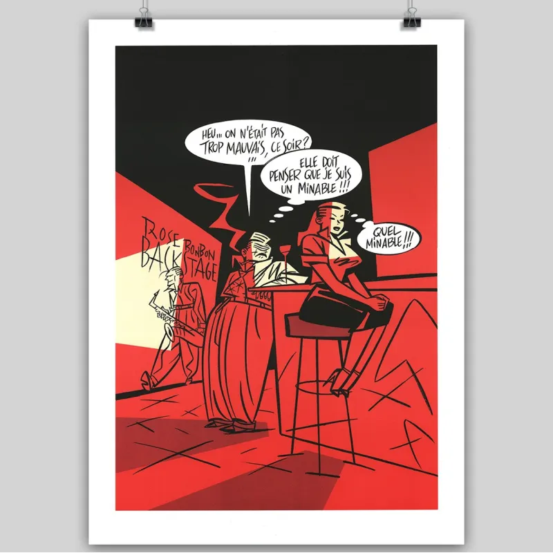 Serge Clerc, "Backstage", 2023