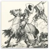 Lithographie "Tête de Chien", Ronan Toulhoat, 2023