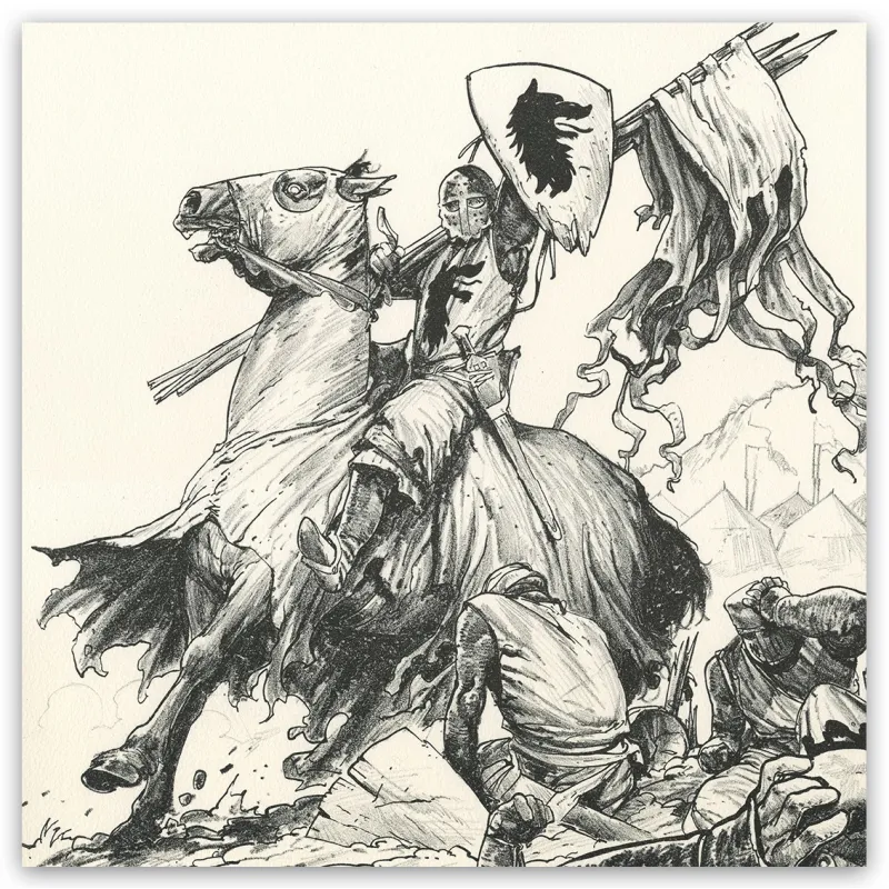 Lithographie "Tête de Chien", Ronan Toulhoat, 2023