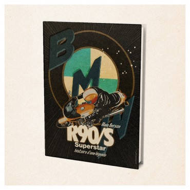 Dans ce PACK : le livre d'Alain Berson sur la BMW "R90 S Superstar, Histoire d'une légende"