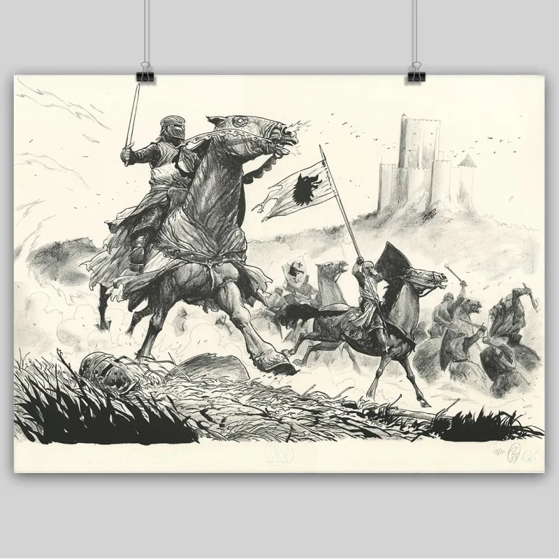 Lithographie "Tête de Chien" , Ronan Toulhoat, 2023, format Raisin