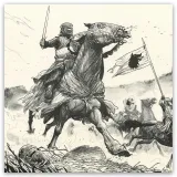 Lithographie "Tête de Chien" , Ronan Toulhoat, 2023, format Raisin. Détail