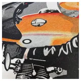 Estampes "BMW  R90 S Wunderbike", 2023, de Lorenzo Eroticolor, 5e couleur