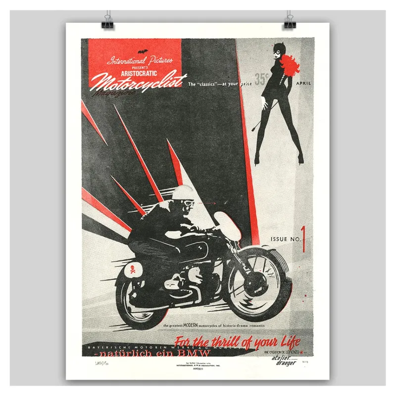 Estampes "BMW Kompressor, 1949", 2023, de Lorenzo Eroticolor