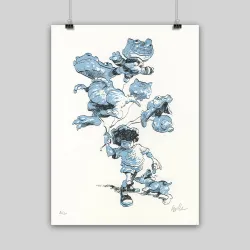Alugraphie de Cyrille Pomès