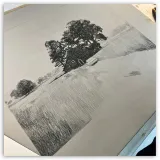 André Palais, lithographie Die Bauern Hause, 2022
