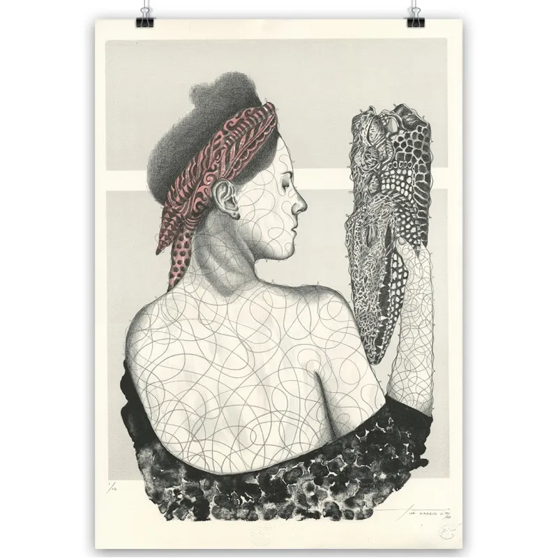 Lithographie de Mk Kabrito