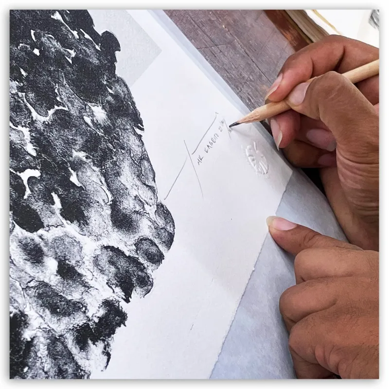 Lithographie de Mk Kabrito