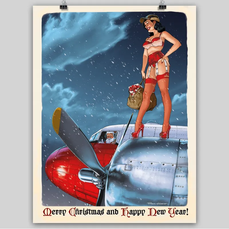 Romain Hugault - Santa Claus, 2023
Format 60 x 80 cm
