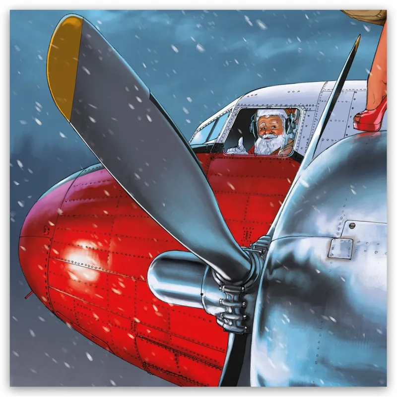 Romain Hugault - Santa Claus, 2023
Détail