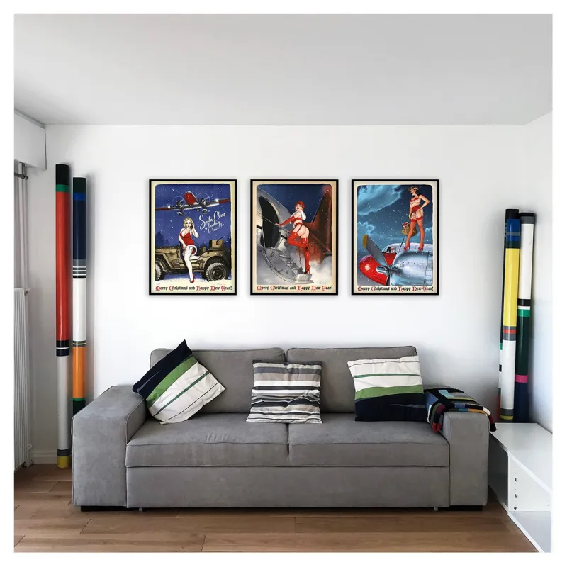 Romain Hugault - Santa Claus, 
2021, 2022, 2023. Elles sont disponibles sur notre site.