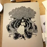 Première pierre lithographie de Guillaume Ringaud