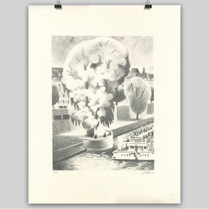Lithographie de Stefano Grassi