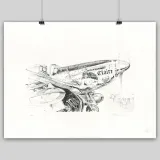 Romain Hugault, Anthèse, Draeger Paris, lithographie