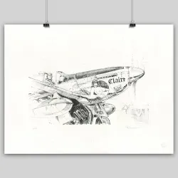 Romain Hugault, Anthèse, Draeger Paris, lithographie