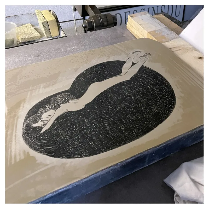 Vince*, Vince, Anthèse, Nicolas Draeger, lithographie, estampes