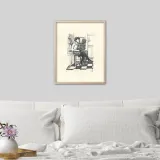 Lithographie d'Alexis Horellou, 2023