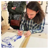 Lithographie de Lilian Coquillaud, 2024