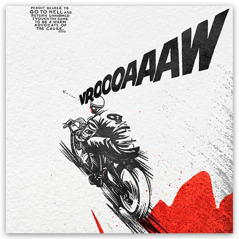 Estampes "VROOAW", 2024, de Lorenzo Eroticolor