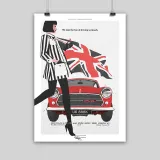 Estampes "Mini", 2024, de Lorenzo Eroticolor, Aristocratic Motorcyclist