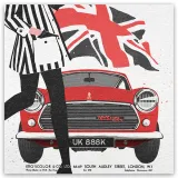 Estampes "Mini", 2024, de Lorenzo Eroticolor, Aristocratic Motorcyclist