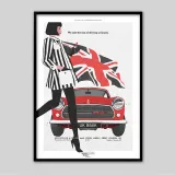 Estampes "Mini", 2024, de Lorenzo Eroticolor, Aristocratic Motorcyclist