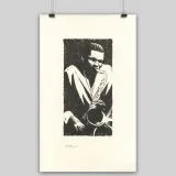 Lithographie "Harlem", par Mikaël, 2023