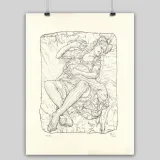 Ferdinand Boutard, lithographie, La virginale conception