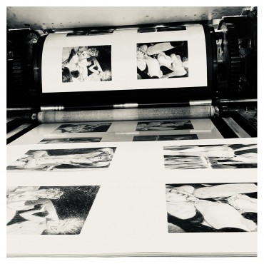Lithographie Matsyasana by Vince*