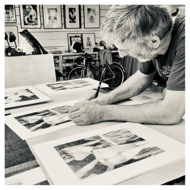 Lithographie Matsyasana by Vince*