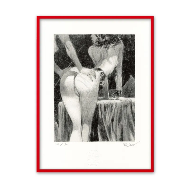 Lithographie Asana by Vince*