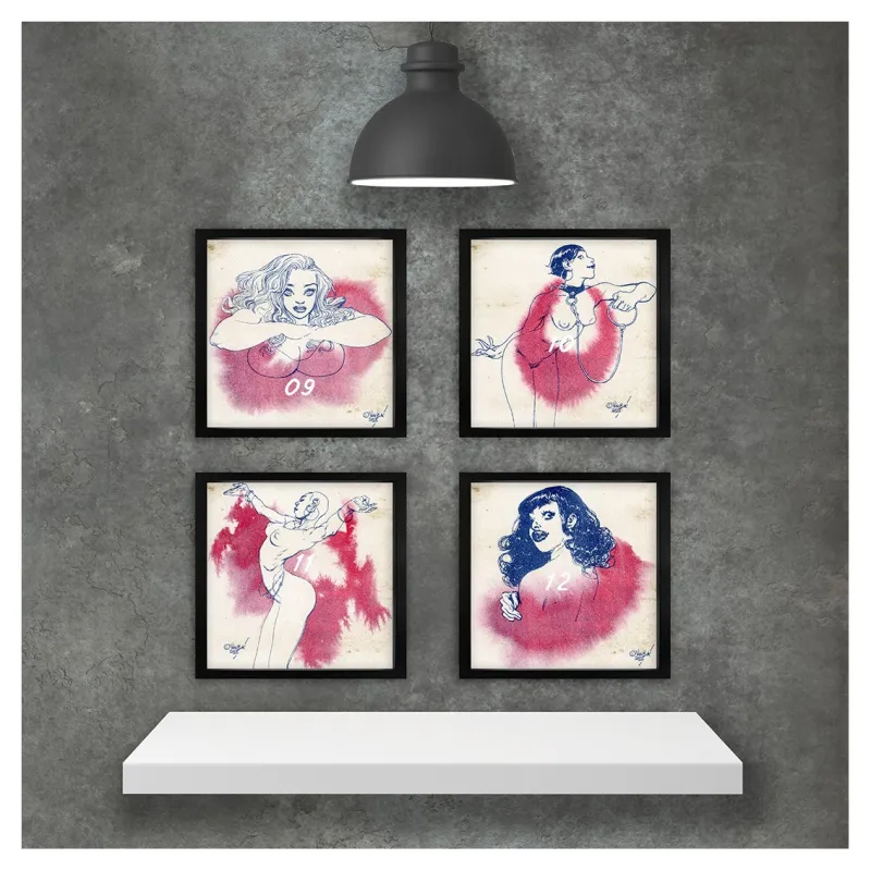 Les Danseuses, de Vince*, Pochette 3