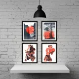 Mikael Ross, Le Nirvana est ici, les quatre visuels