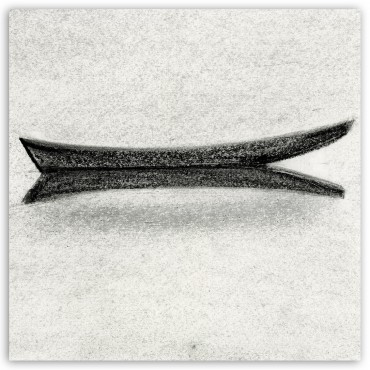 Marc Couturier, Barque de Saône, détail de l'œuvre