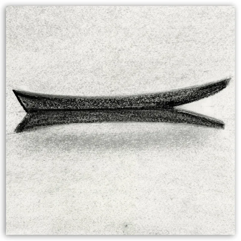 Marc Couturier, Barque de Saône, détail de l'œuvre